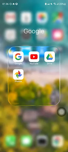 Launcher iOS 26 screenshot