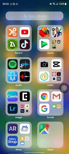 Launcher iOS 26 screenshot
