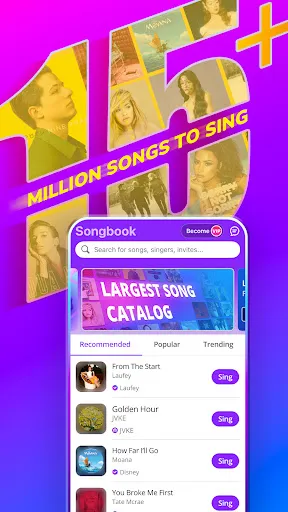 Smule: Sing, Duet & Karaoke screenshot