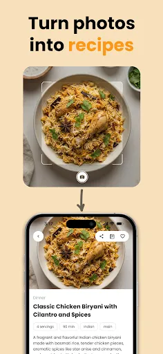 TasteBot: AI Recipe Generator screenshot