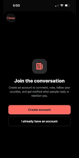 TGG Community screenshot