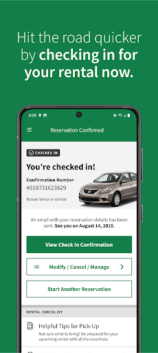 Enterprise Car Rental screenshot