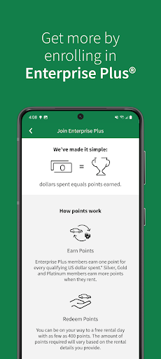 Enterprise Car Rental screenshot