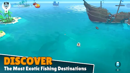 Creatures of the Deep: Fishing screenshot