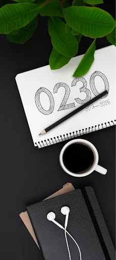 DepthX - Live Clock Wallpapers screenshot