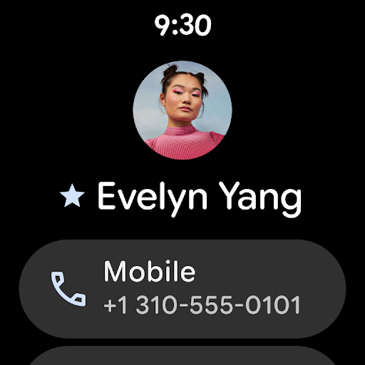 Contacts screenshot