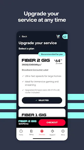 MyFrontier screenshot