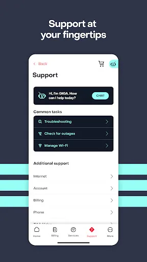 MyFrontier screenshot