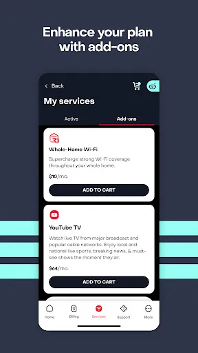 MyFrontier screenshot