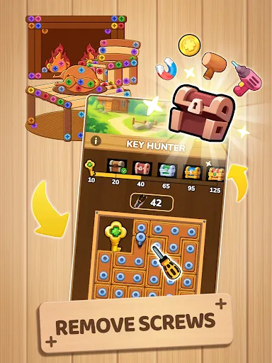 Woodle Screw™ Pin Nuts & Bolts screenshot