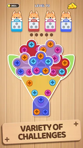 Woodle Screw™ Pin Nuts & Bolts screenshot