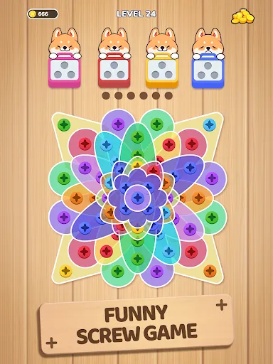 Woodle Screw™ Pin Nuts & Bolts screenshot