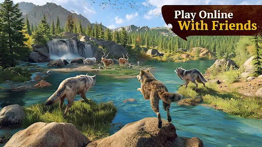 The Wolf: Animal Game MMORPG screenshot