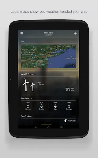 Yahoo Weather: Forecast & Maps screenshot