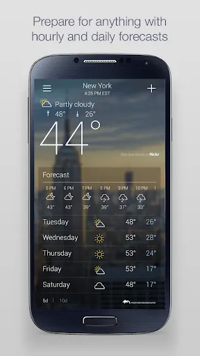 Yahoo Weather: Forecast & Maps screenshot