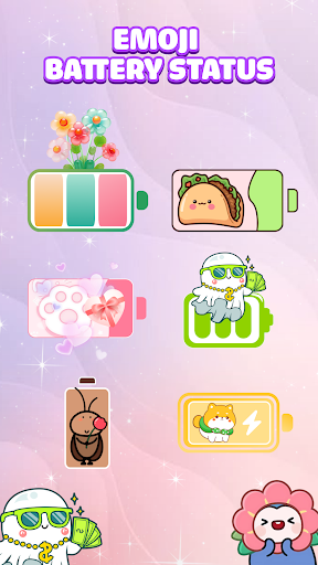 Emoji Battery Icon Customize screenshot