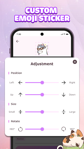 Emoji Battery Icon Customize screenshot