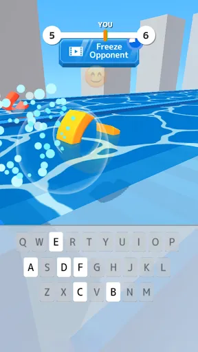 Type Spin: alphabet run game screenshot