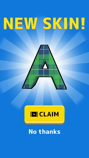 Type Spin: alphabet run game screenshot