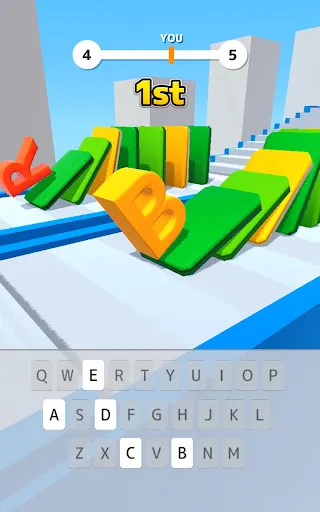 Type Spin: alphabet run game screenshot