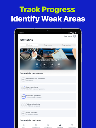 DMV Permit Practice Test 2026 screenshot