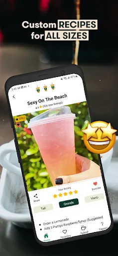 Secret Menu for Coffee Lovers screenshot