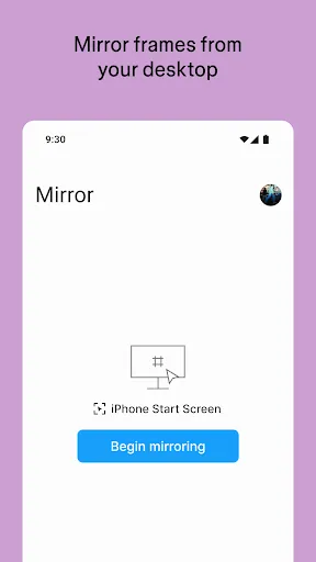 Figma: view. comment. mirror. screenshot