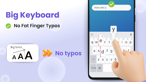 Big Keyboard: Easy Homescreen screenshot