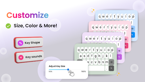 Big Keyboard: Easy Homescreen screenshot