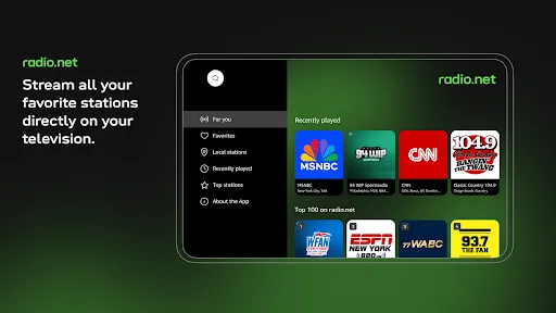 radio.net - AM FM Radio Tuner screenshot