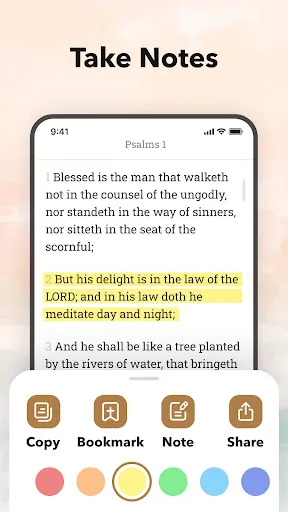 Bible Audio - KJV Daily Verse screenshot