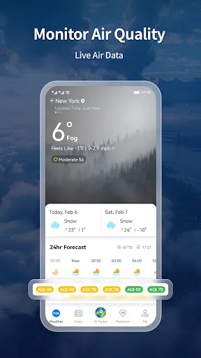 MojiWeather: Weather Radar screenshot