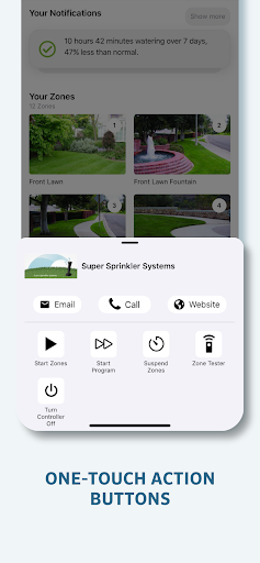 Hydrawise screenshot