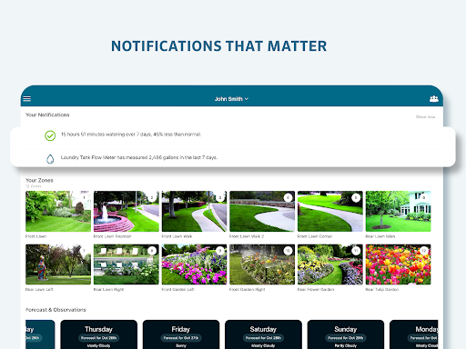 Hydrawise screenshot