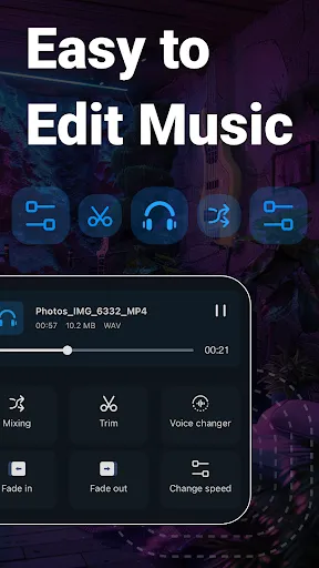 Music Audio Editor, MP3 Cutter screenshot