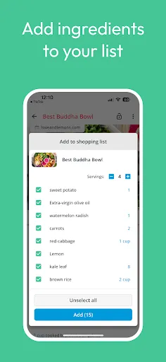 Meal Planner & Recipe Keeper screenshot