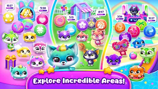 Fluvsies Merge Party screenshot