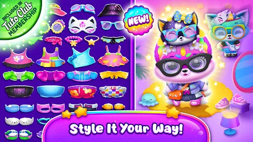 Fluvsies Merge Party screenshot