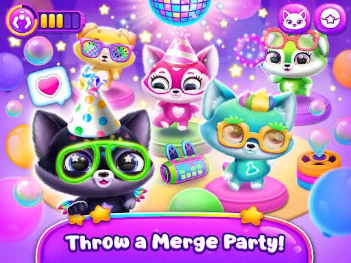 Fluvsies Merge Party screenshot