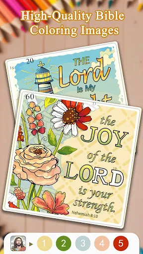 Bible Color Paint By Number screenshot