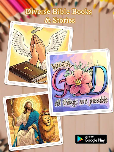 Bible Color Paint By Number screenshot