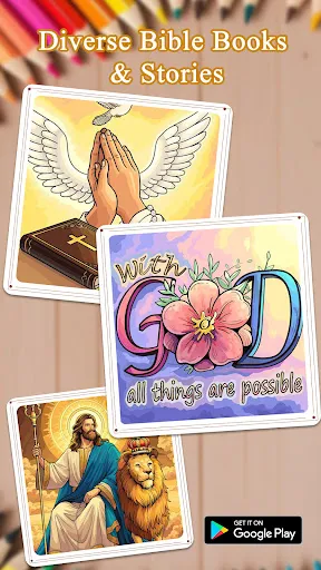 Bible Color Paint By Number screenshot