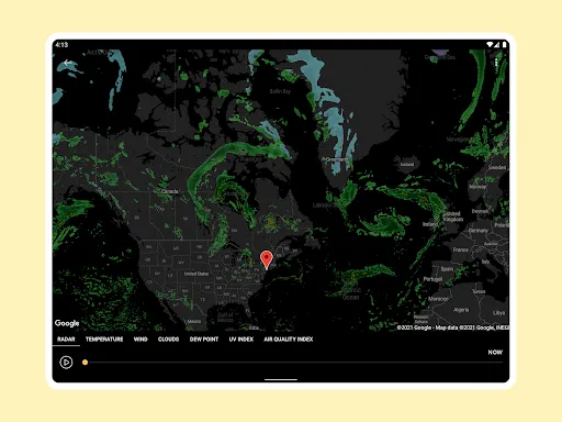 Today Weather:Data by NOAA/NWS screenshot