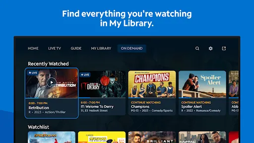 Spectrum TV screenshot