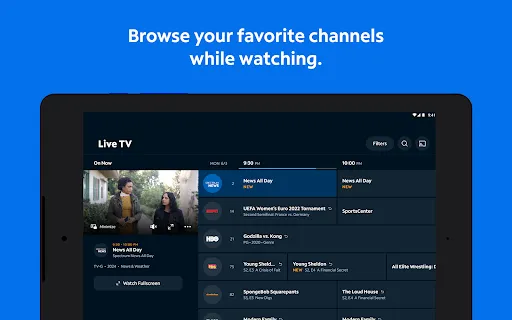 Spectrum TV screenshot