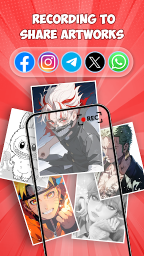 Draw Anime - AR Drawing Sketch screenshot