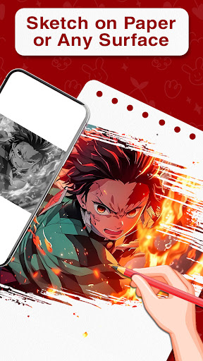 Draw Anime - AR Drawing Sketch screenshot