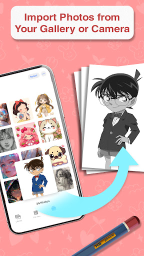 Draw Anime - AR Drawing Sketch screenshot