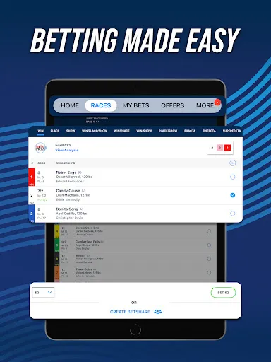 TwinSpires Horse Race Betting screenshot