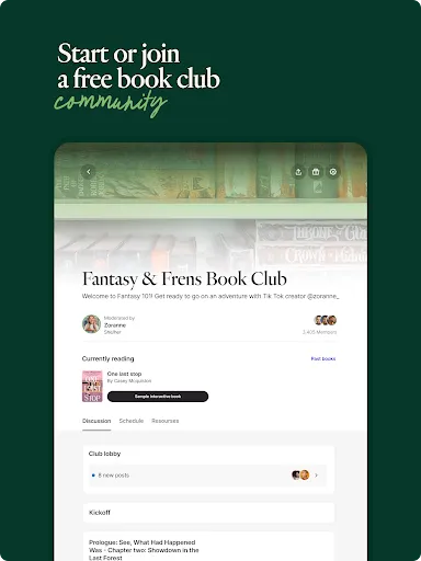 Fable: Track & Discuss Books screenshot